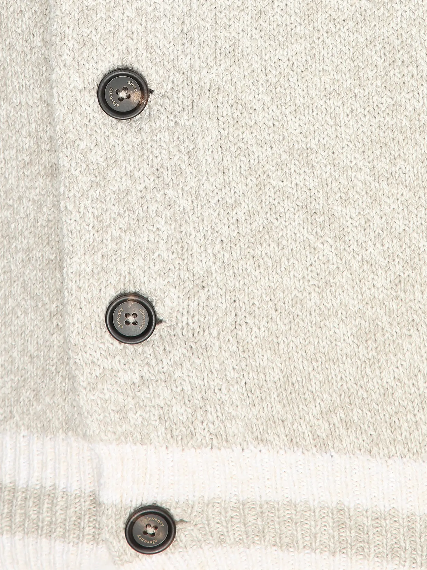 ELEVENTY | Strickjacke LOROPIANA | hellgrau