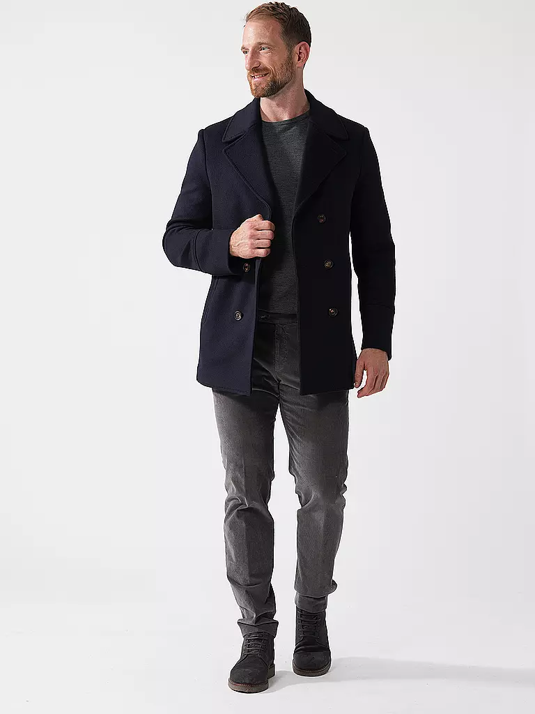 ELEVENTY | Wollmantel  | dunkelblau