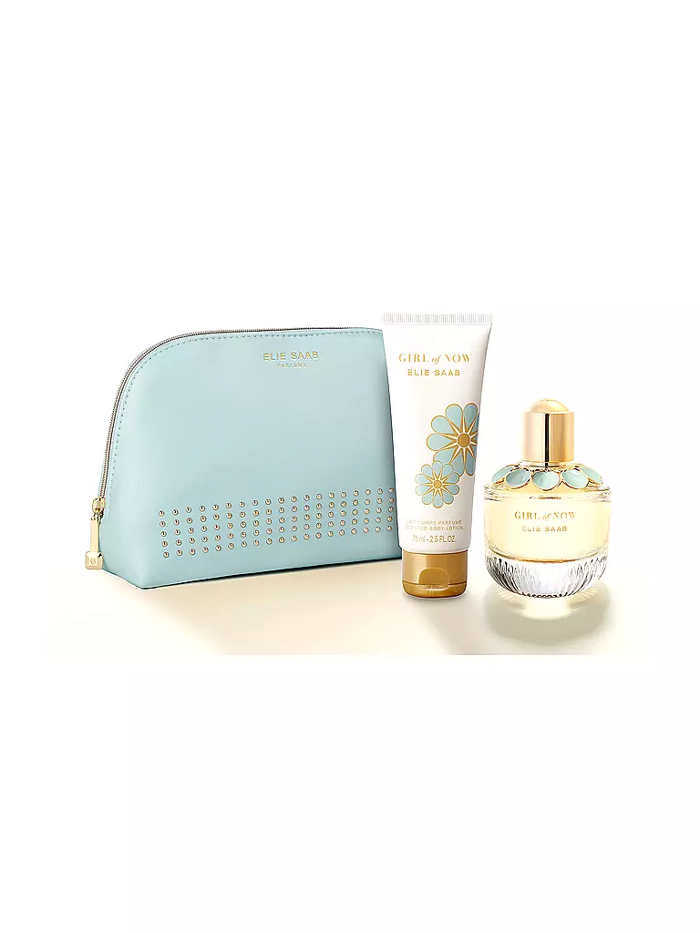 ELIE SAAB | Duftset -  Girl of Now Eau de Parfum50ml/Body Lotion 75ml/Pouch | transparent