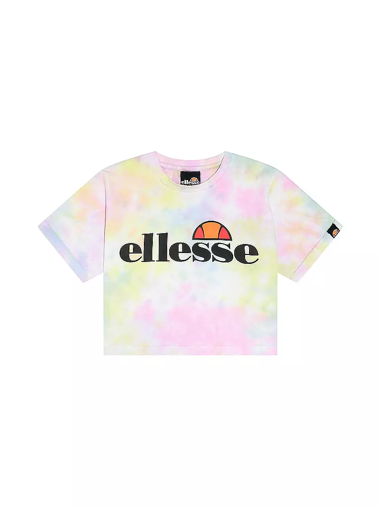 ELLESSE | Mädchen T-Shirt Crop Nicky Tie Dye | rosa