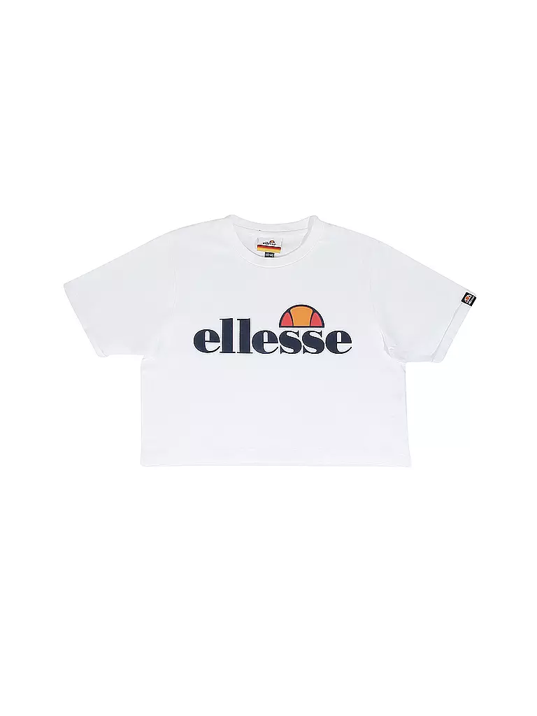 ELLESSE | Mädchen T-Shirt Cropped Fit "Nicky" | weiß