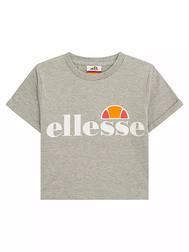 ELLESSE | Mädchen T-Shirt Cropped Fit "Nicky" | grau