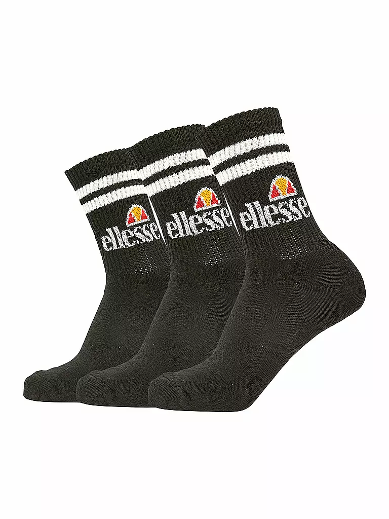 ELLESSE | Socken 3-er Pkg. Pullo black | schwarz