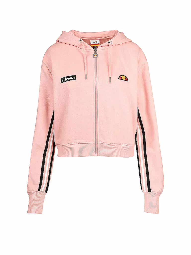 ELLESSE | Sweatjacke  Cropped-Fit | rosa