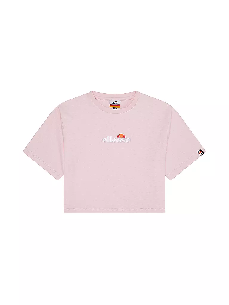 ELLESSE | T Shirt Cropped Fit | rosa