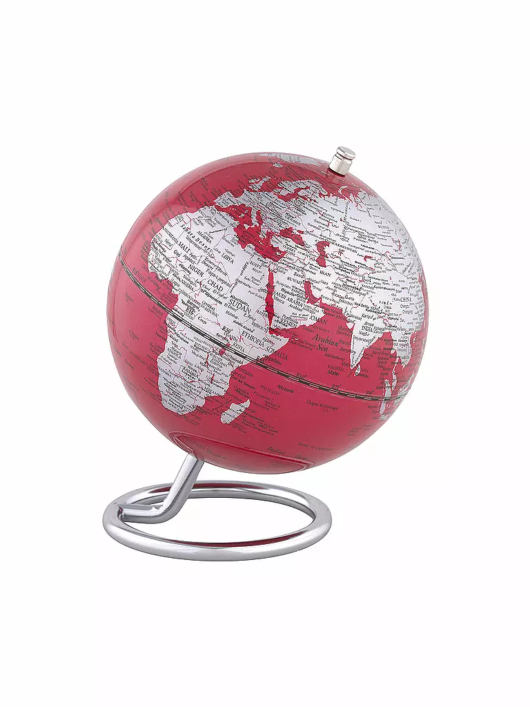 EMFORM | Mini Globus Galilei Red | keine Farbe