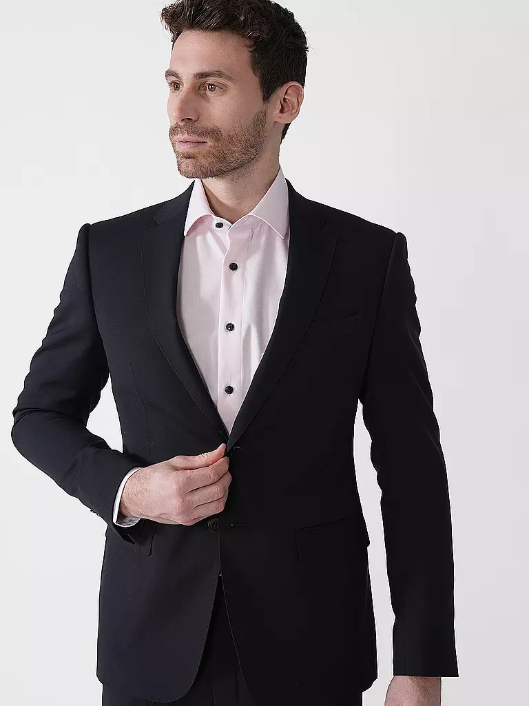 EMPORIO ARMANI | Anzug Slim Fit | schwarz