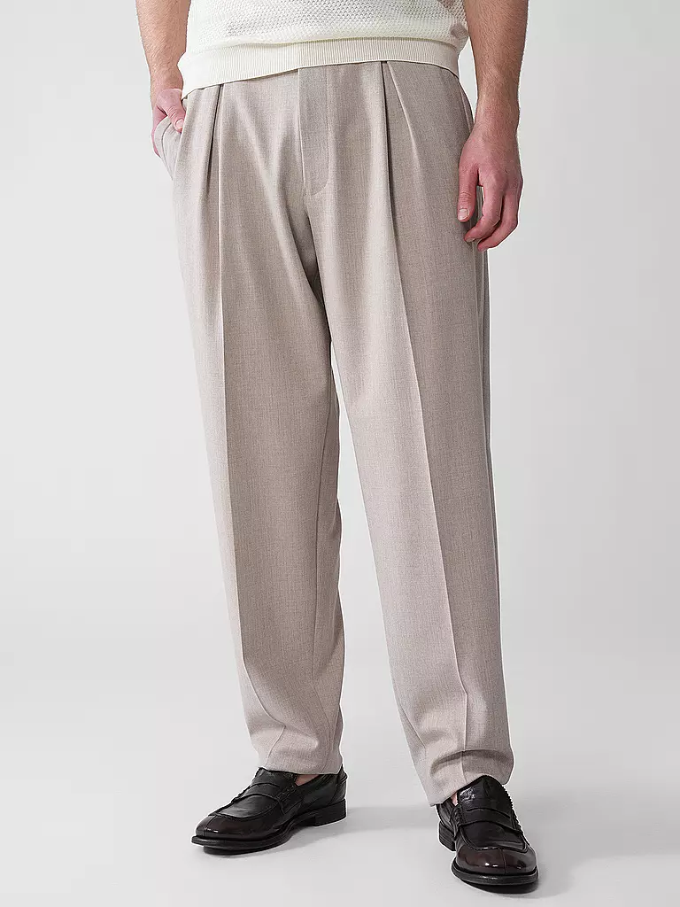 EMPORIO ARMANI | Anzughose  | beige