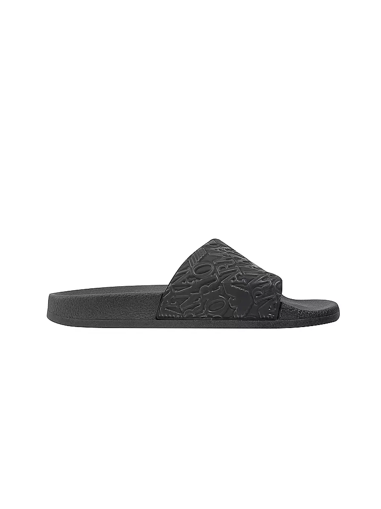 EMPORIO ARMANI | Badeschuhe - Sandale "Slider" | schwarz