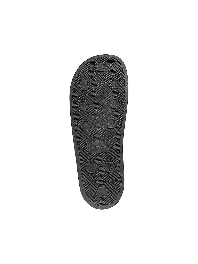 EMPORIO ARMANI | Badeschuhe - Sandale "Slider" | grau