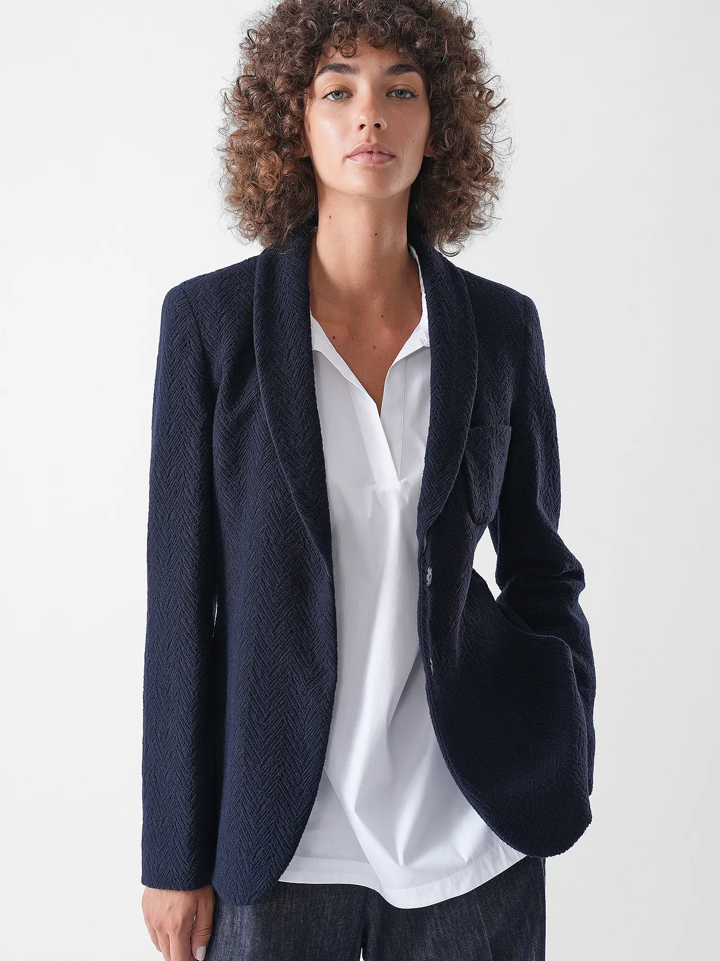 EMPORIO ARMANI | Blazer  | dunkelblau