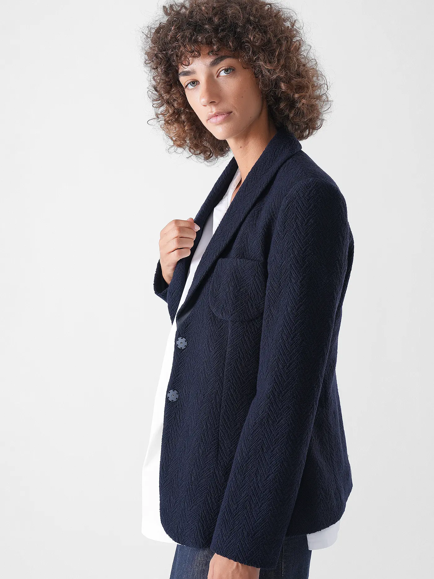 EMPORIO ARMANI | Blazer  | dunkelblau