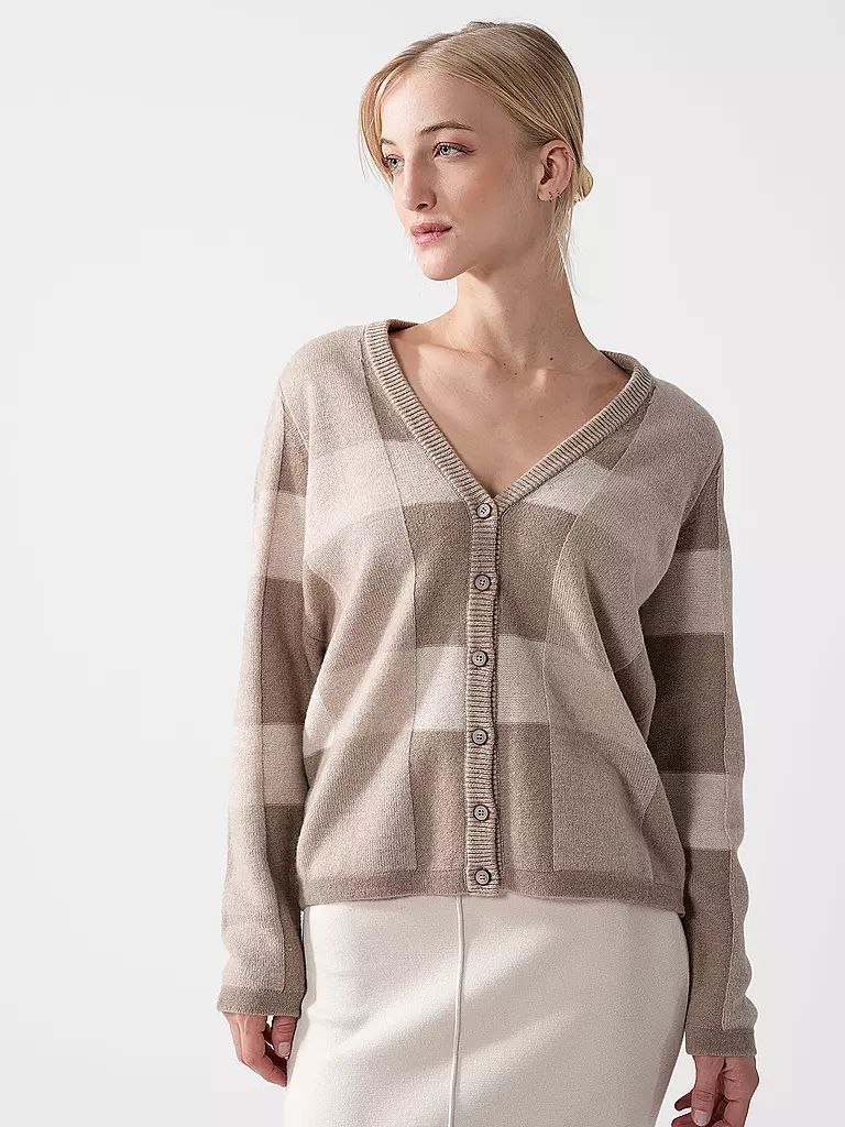 EMPORIO ARMANI | Cardigan  | beige