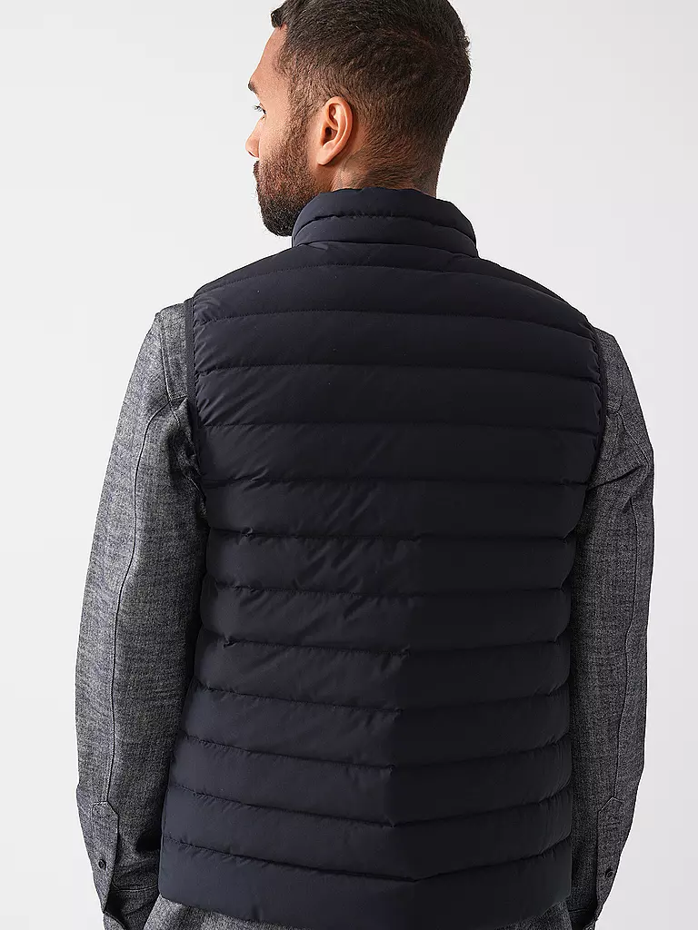 EMPORIO ARMANI | Daunen Steppgilet | dunkelblau