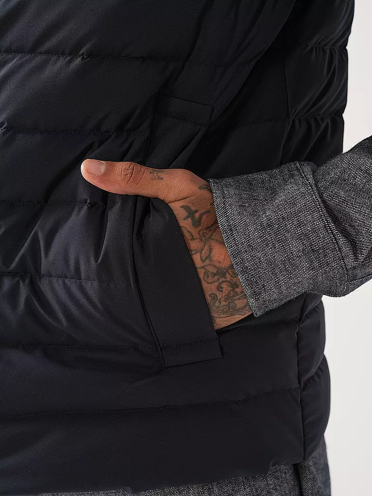 EMPORIO ARMANI | Daunen Steppgilet | dunkelblau