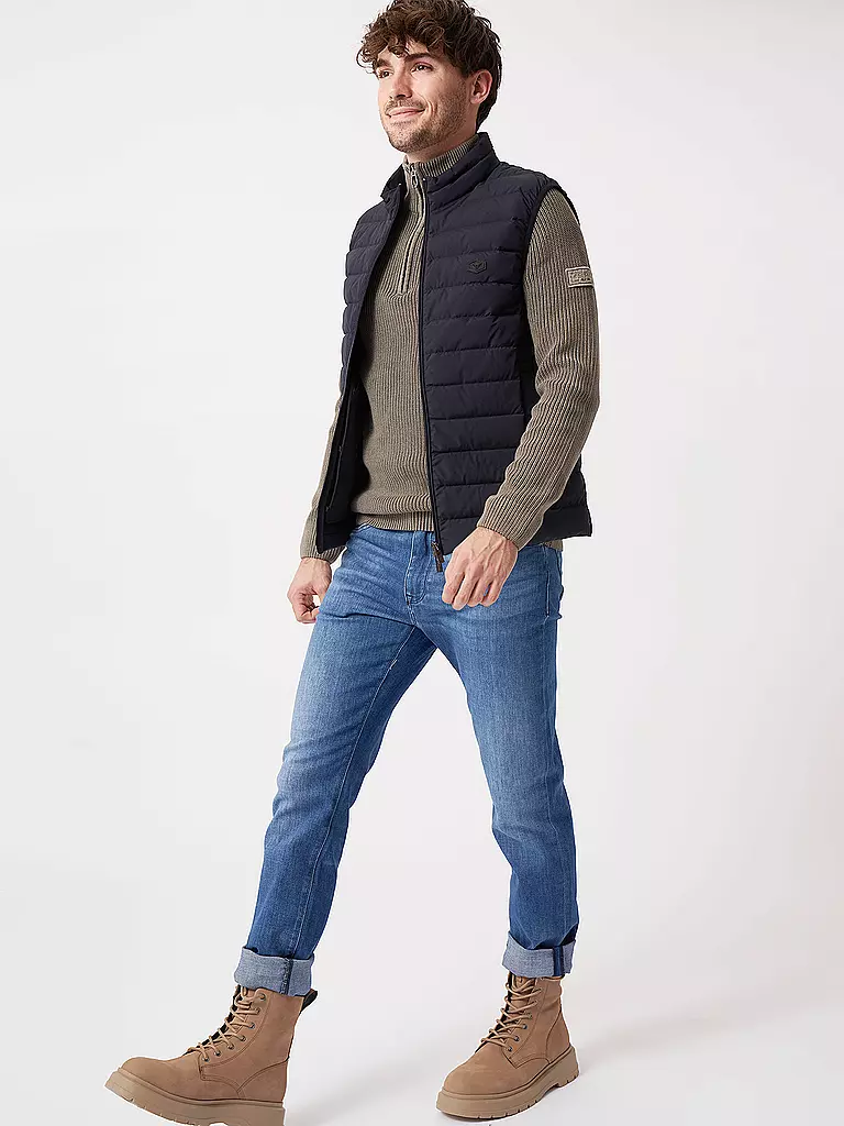 EMPORIO ARMANI | Daunensteppgilet  | blau