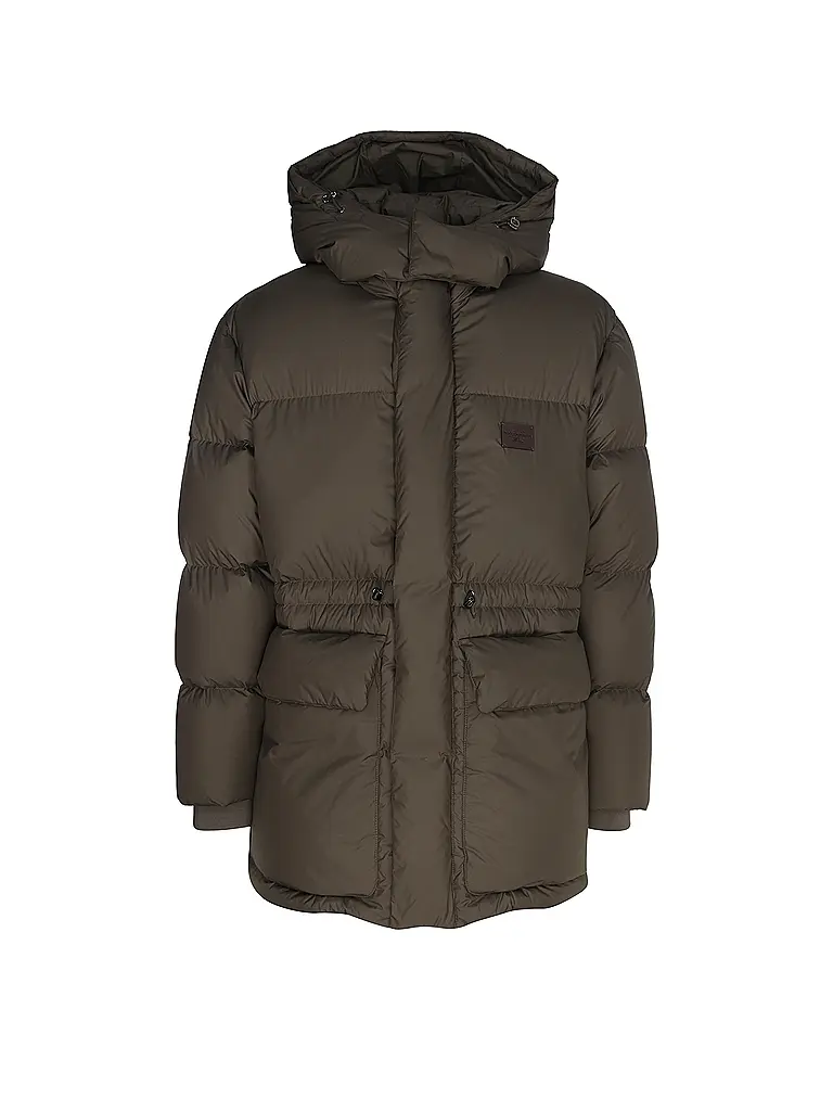 EMPORIO ARMANI | Daunensteppjacke  | olive