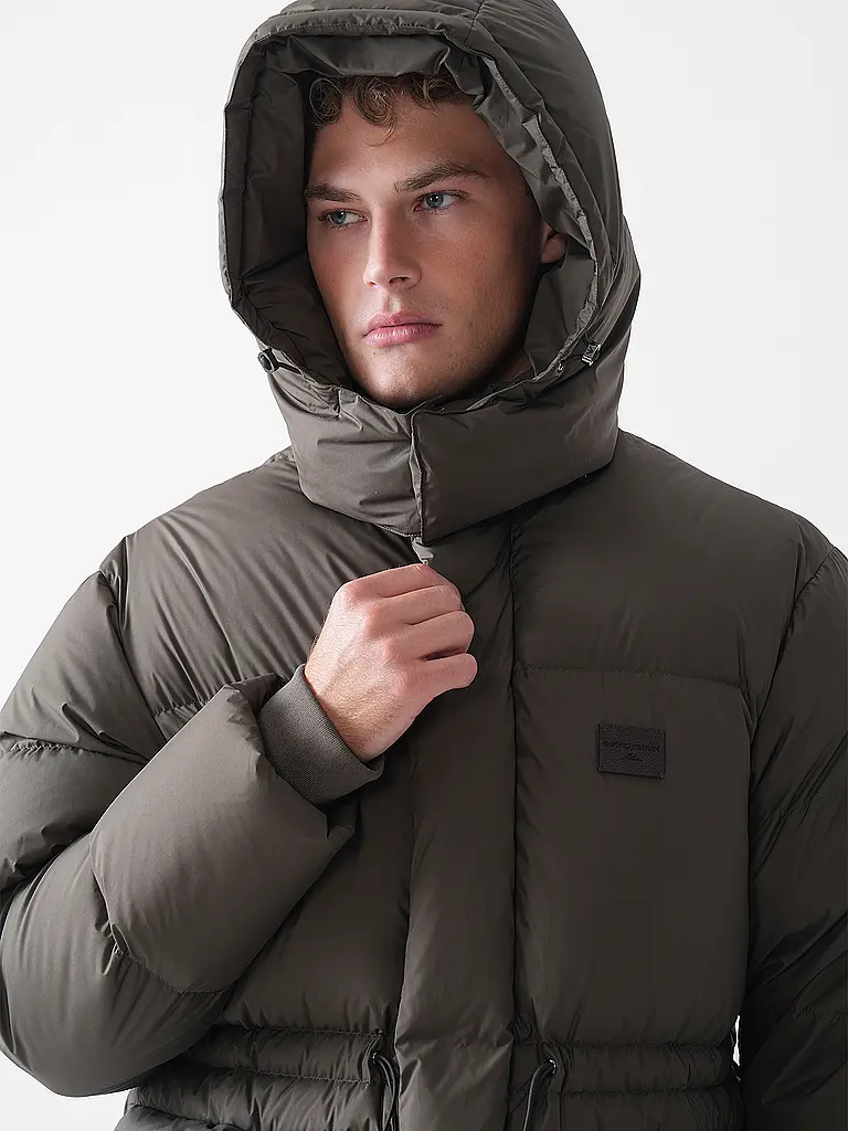 EMPORIO ARMANI | Daunensteppjacke  | olive