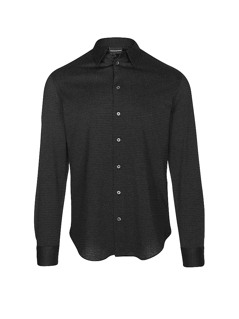 EMPORIO ARMANI | Hemd | schwarz