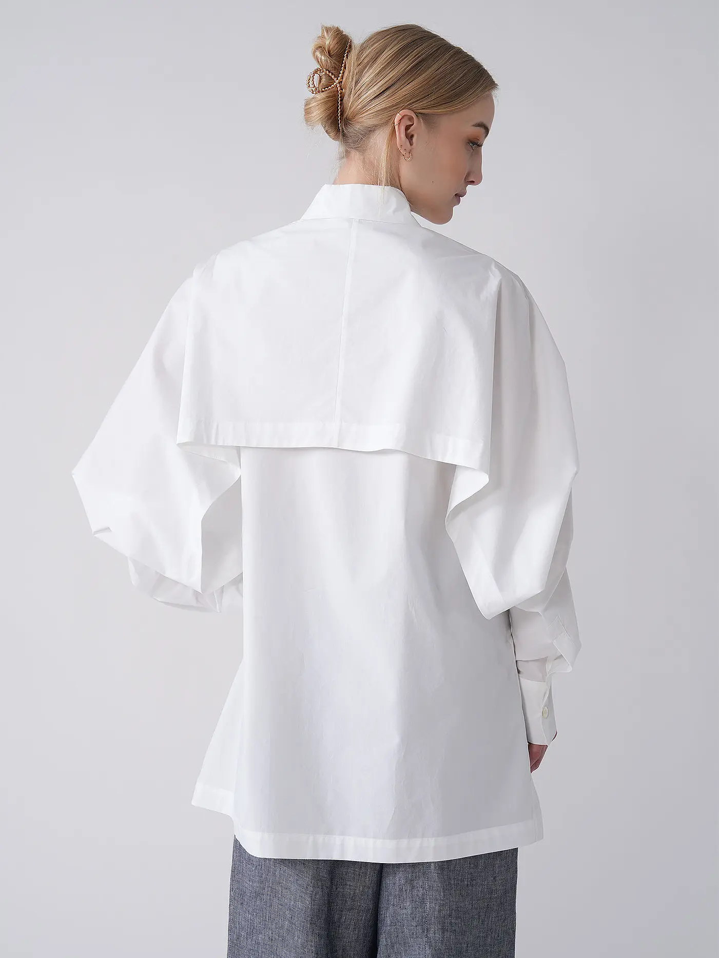 EMPORIO ARMANI | Hemdbluse  | weiss