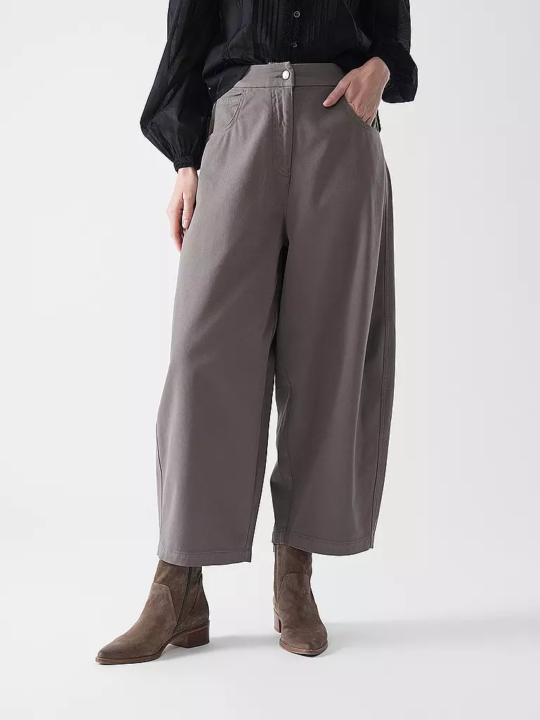 EMPORIO ARMANI | Jeans Barrel Fit 7/8  | braun