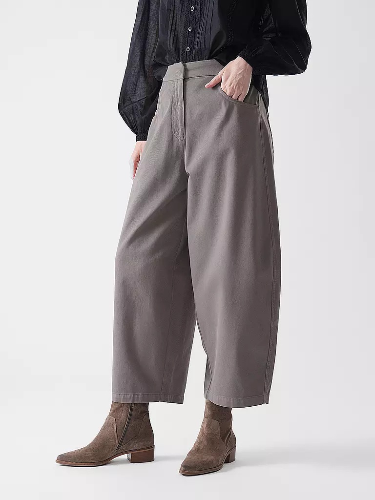 EMPORIO ARMANI | Jeans Barrel Fit 7/8  | braun