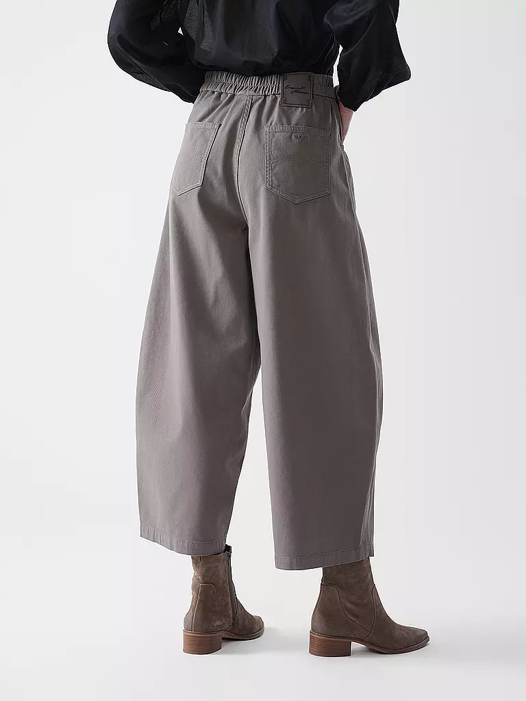 EMPORIO ARMANI | Jeans Barrel Fit 7/8  | braun