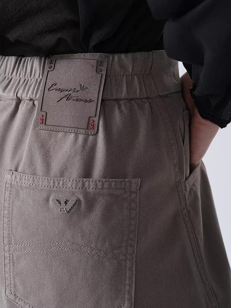 EMPORIO ARMANI | Jeans Barrel Fit 7/8  | braun