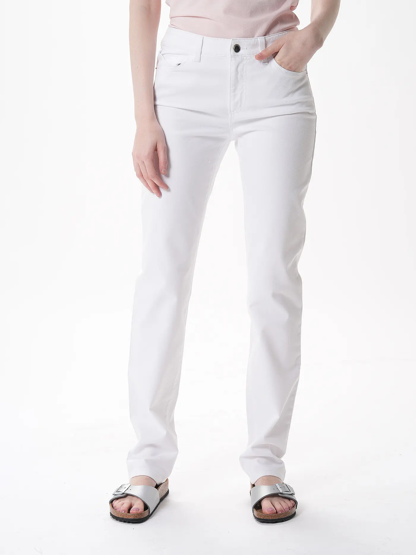 EMPORIO ARMANI | Jeans Straight Fit  | weiss
