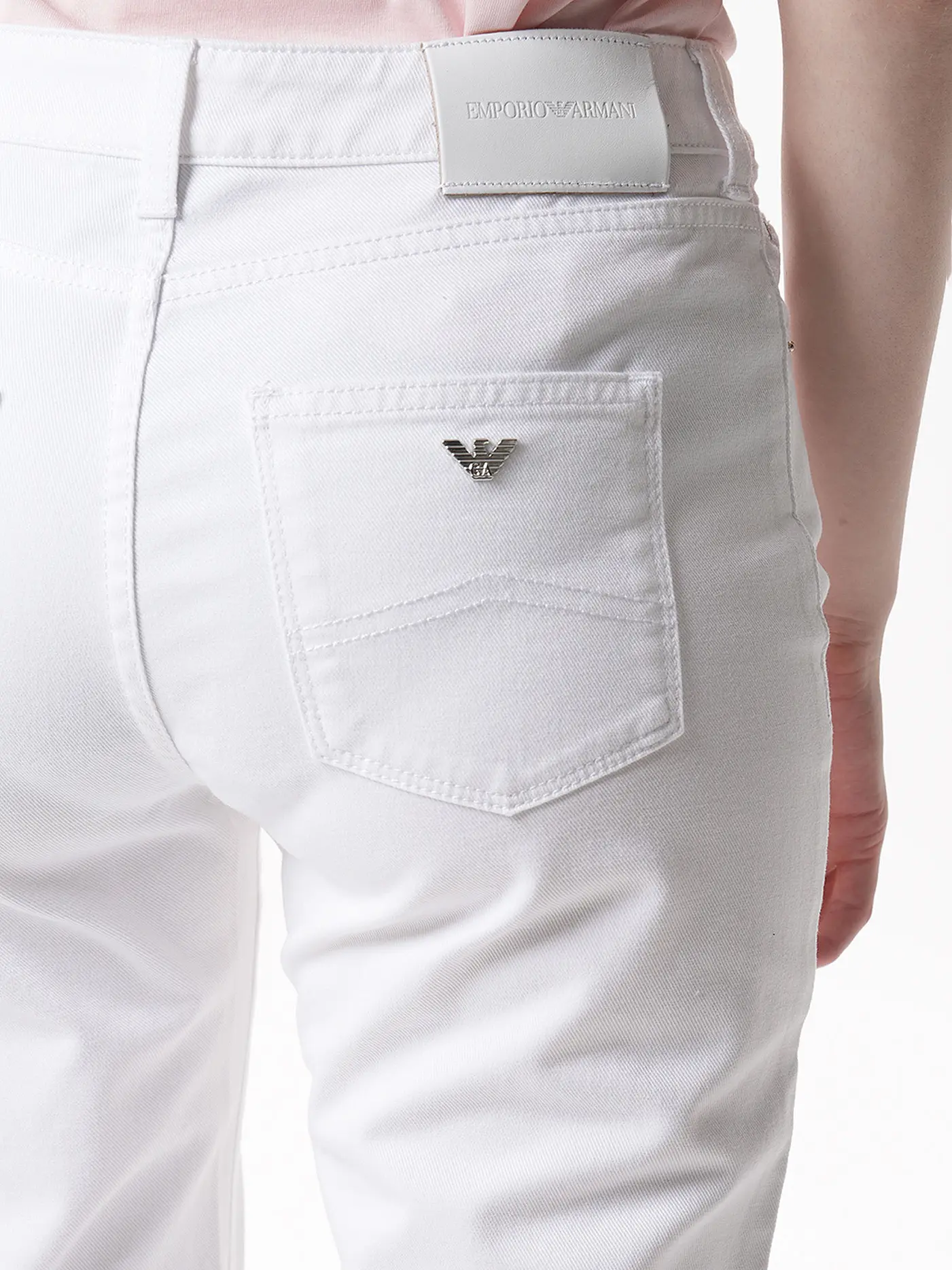 EMPORIO ARMANI | Jeans Straight Fit  | weiss