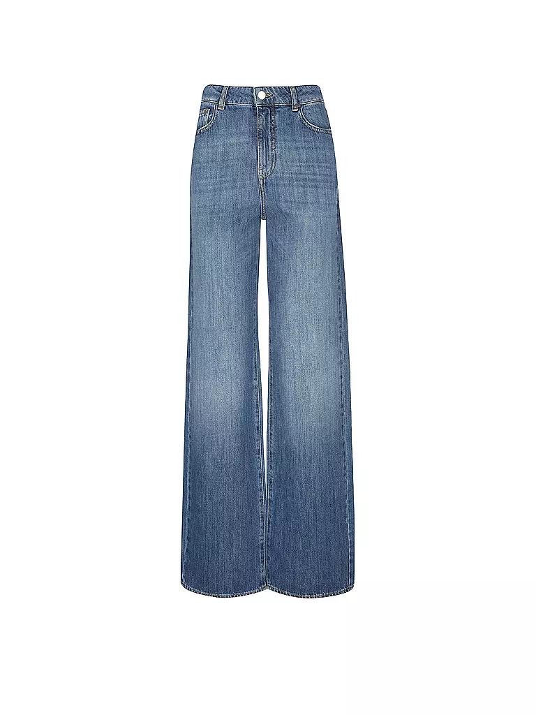 EMPORIO ARMANI | Jeans Wide Leg  | blau