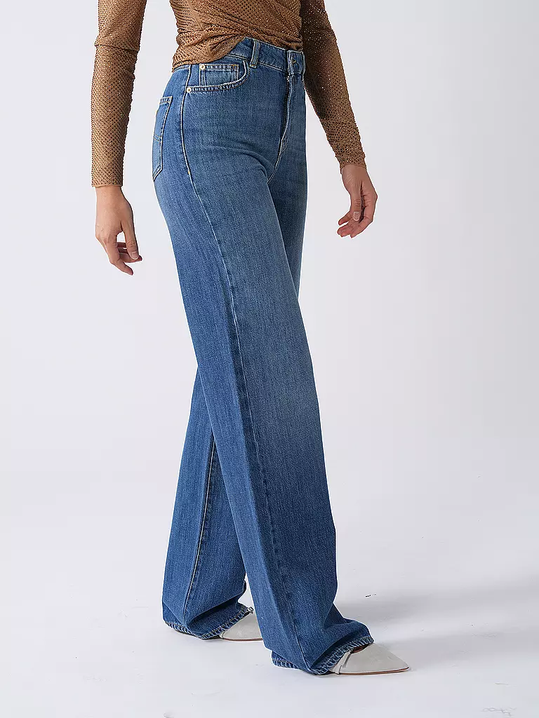 EMPORIO ARMANI | Jeans Wide Leg | blau
