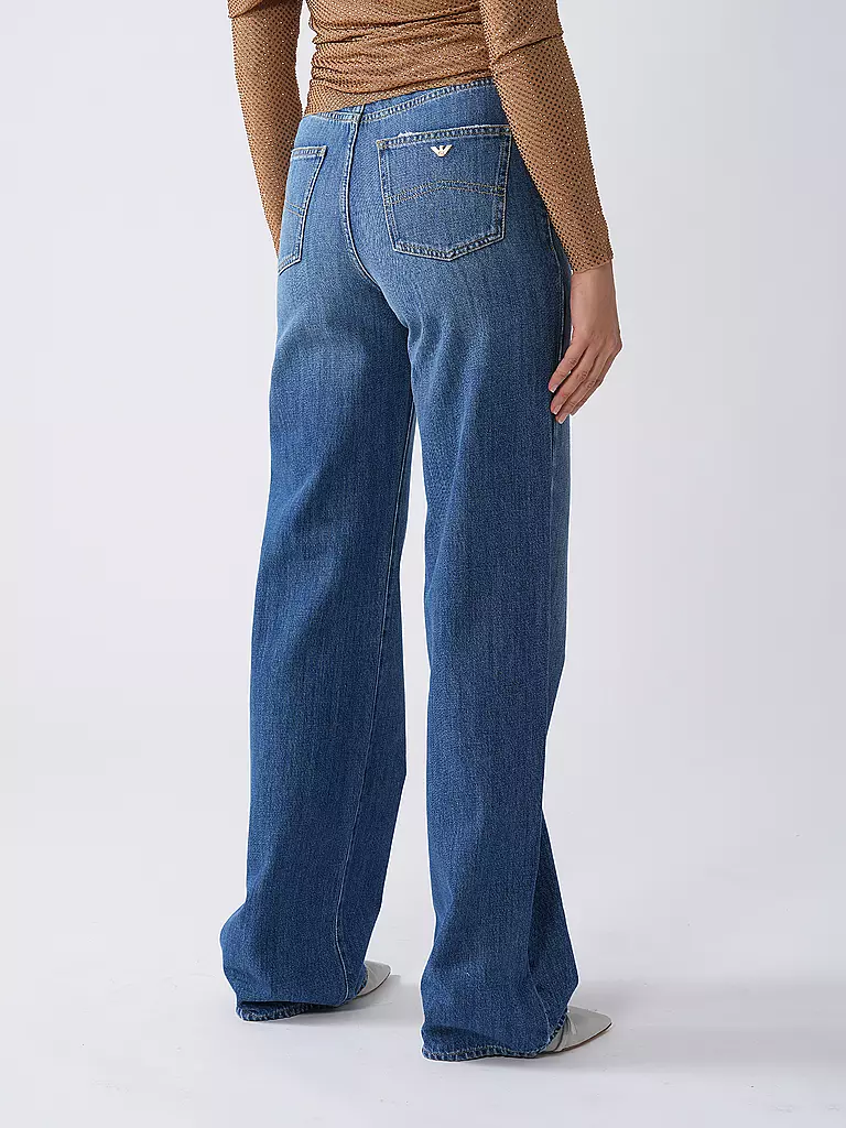 EMPORIO ARMANI | Jeans Wide Leg | blau