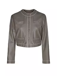 EMPORIO ARMANI | Lederjacke | braun