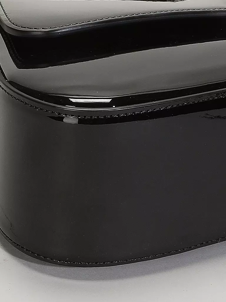 EMPORIO ARMANI | Ledertasche - Mini Bag CASSANDRA Medium | schwarz