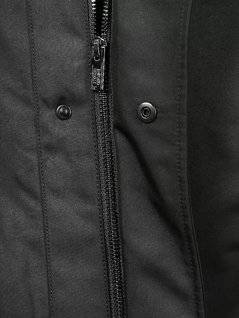 EMPORIO ARMANI | Mantel - Trenchcoat | schwarz