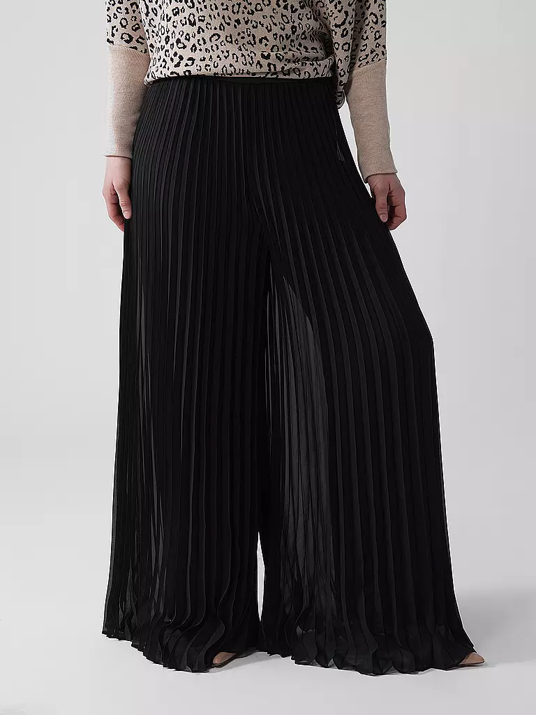 EMPORIO ARMANI | Marlenehose | schwarz