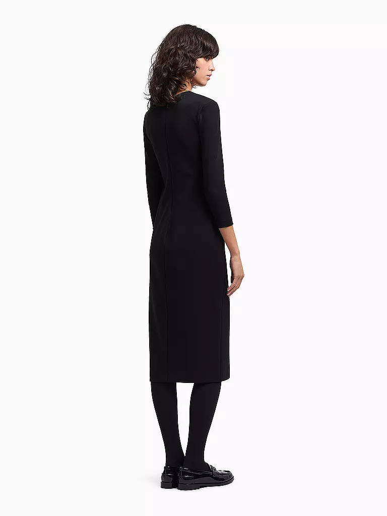 EMPORIO ARMANI | Midikleid | schwarz