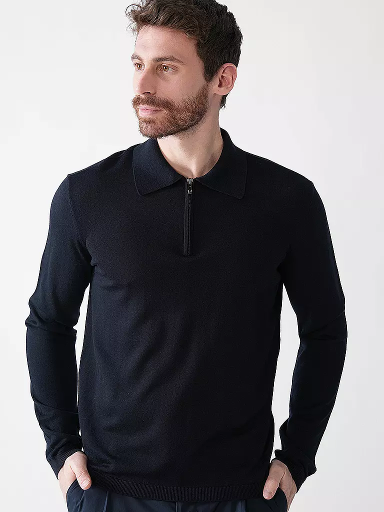 EMPORIO ARMANI | Poloshirt  | dunkelblau