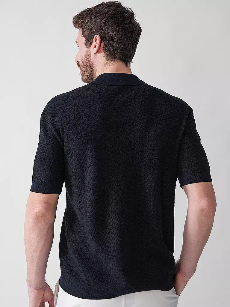 EMPORIO ARMANI | Poloshirt  | dunkelblau