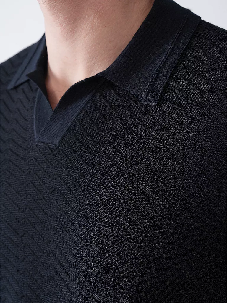 EMPORIO ARMANI | Poloshirt  | dunkelblau