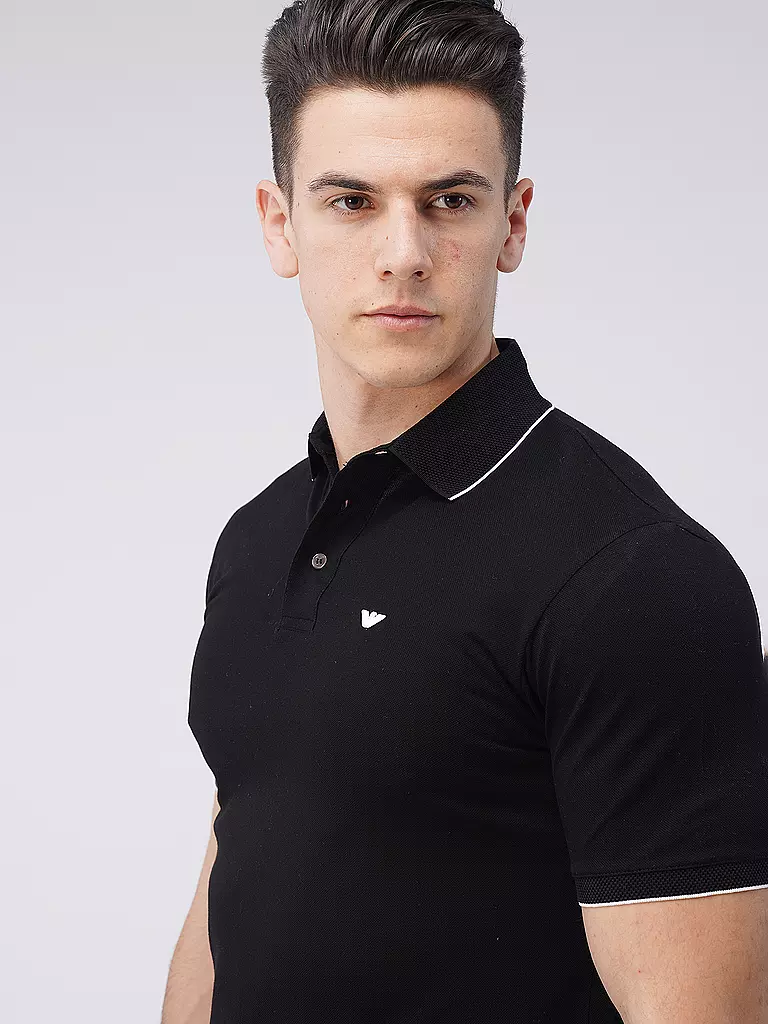 EMPORIO ARMANI | Poloshirt | schwarz