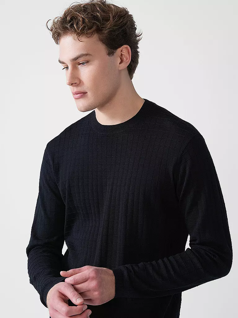 EMPORIO ARMANI | Pullover  | dunkelblau