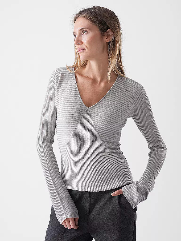 EMPORIO ARMANI | Pullover  | hellgrau