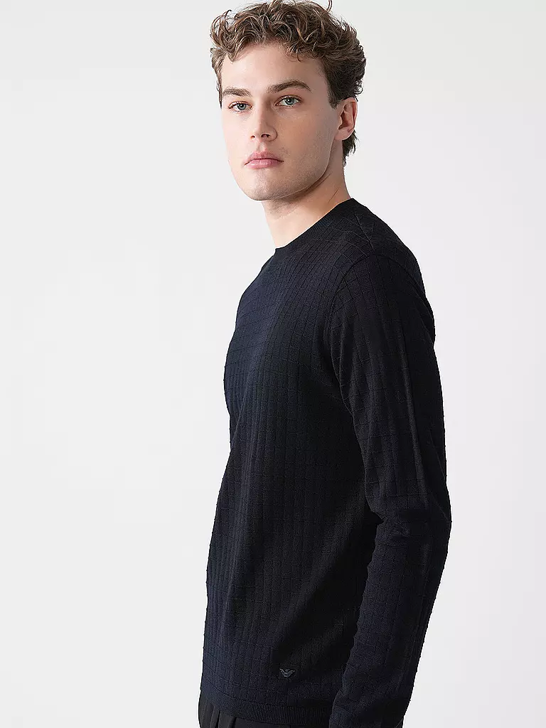EMPORIO ARMANI | Pullover  | dunkelblau