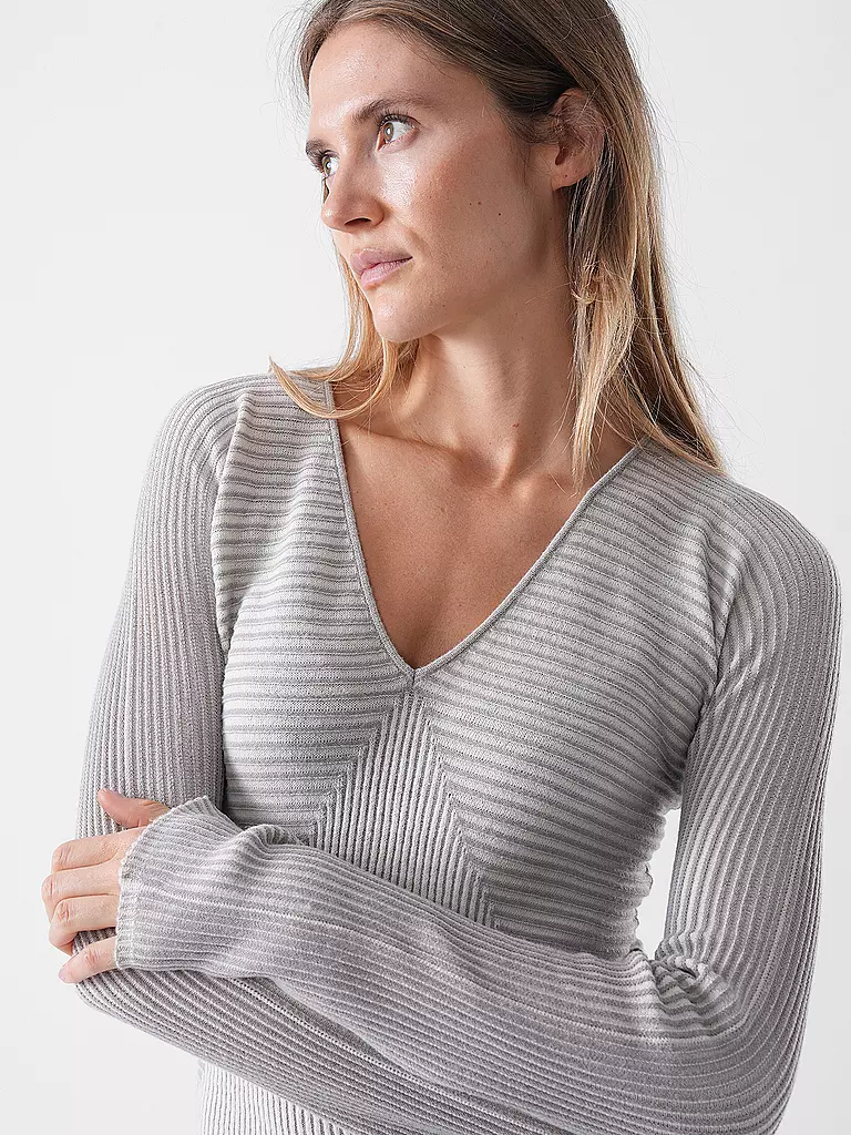 EMPORIO ARMANI | Pullover  | hellgrau