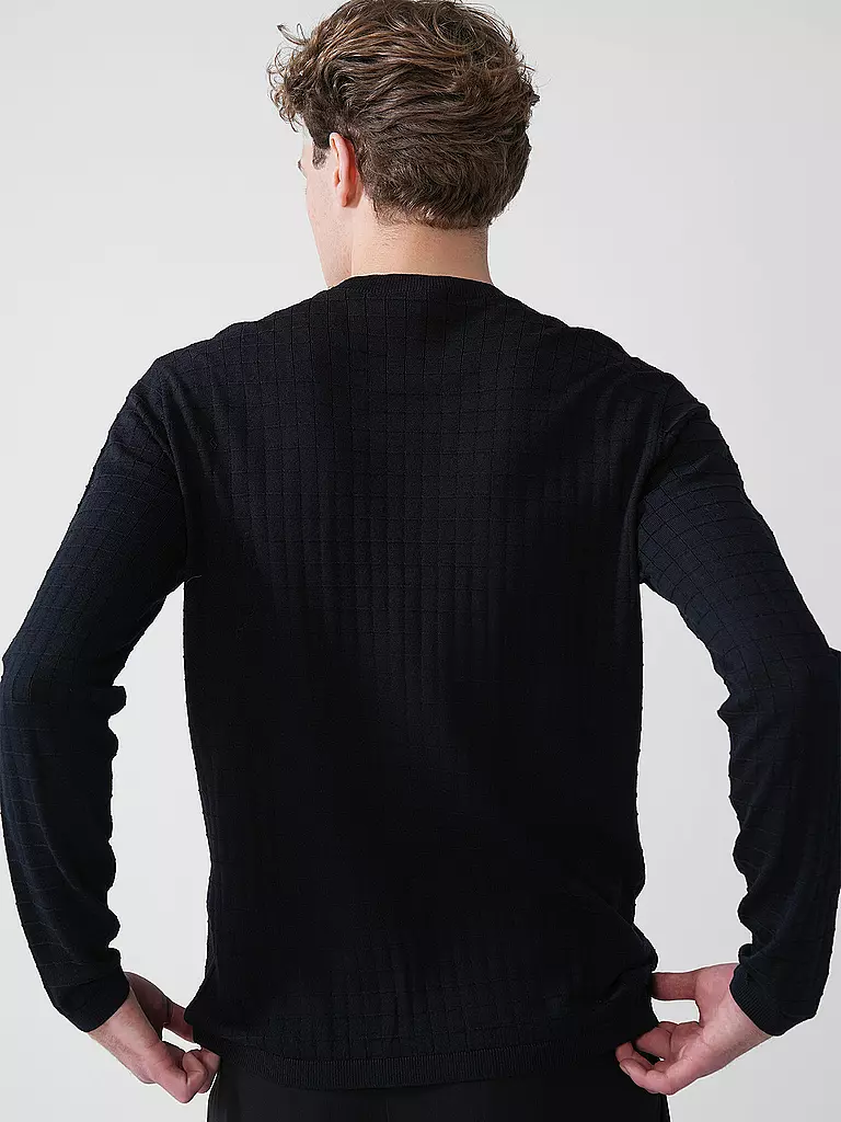 EMPORIO ARMANI | Pullover  | dunkelblau