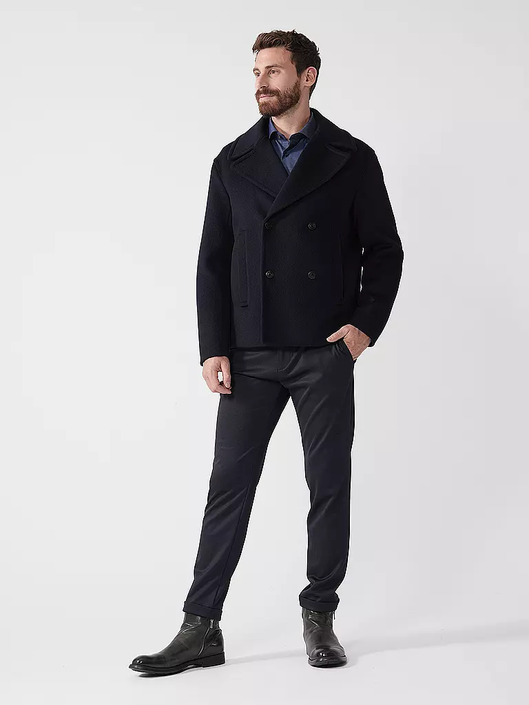 EMPORIO ARMANI | Wollmantel | blau