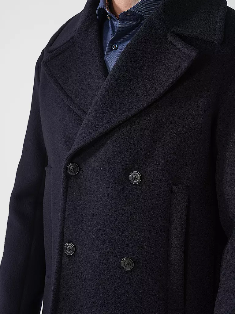 EMPORIO ARMANI | Wollmantel | blau