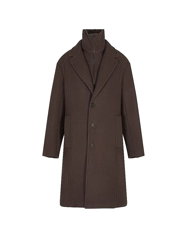 EMPORIO ARMANI | Wollmantel | Grau